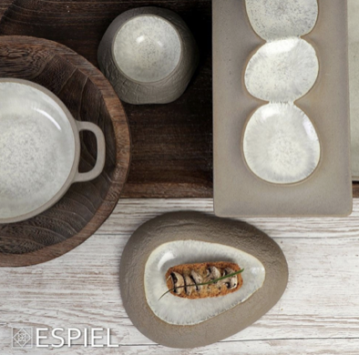 Platte 3-geteilt Steinoptik – Bild 3